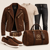 MENOL Gliese — Brownwear Suede Set